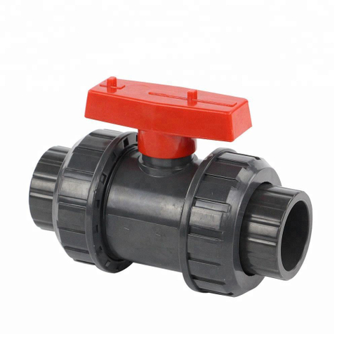 PVC True Union Ball Valve أتمنى كل المعايير