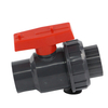 العناصر الساخنة ASTM SCH80 CPVC مزدوجة الاتحاد الكرة Vavles