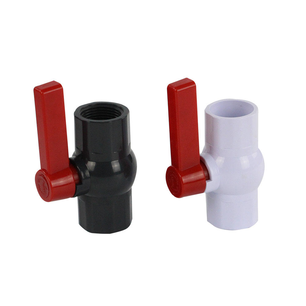 JS صمام كروي UPVC عالي الجودة مع 2 بوصة