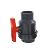العناصر الساخنة ASTM SCH80 CPVC مزدوجة الاتحاد الكرة Vavles