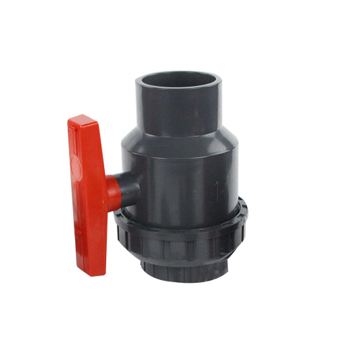 العناصر الساخنة ASTM SCH80 CPVC مزدوجة الاتحاد الكرة Vavles