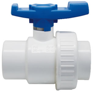 PVC True Union Ball Valve أتمنى كل المعايير